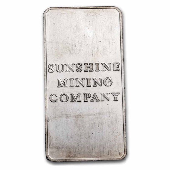 10 oz Silver Bar Coors Light Silver Bullet 10 oz (Silver Bars) APMEX